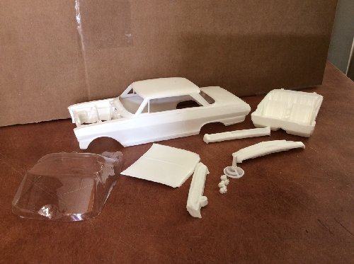 Bandit Resin - 1965 Chevrolet Chevy II- 1/25 Scale Resin Parts and  Accessories for Model Cars and Trucks
